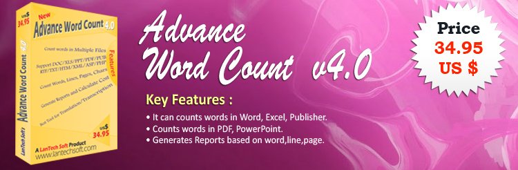 Advance Word count